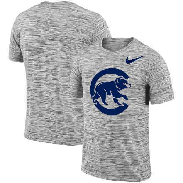 Chicago Cubs Nike Heathered Black Sideline Legend Velocity Travel Performance T-Shirt,We sell and wholesale Chicago Cubs Nike Heathered Black Sideline Legend Velocity Travel Performance T-Shirt on line form chian!